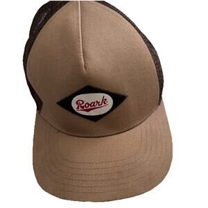 ROARK MENS LOGO MESH TRUCKER HAT ONE SIZE
